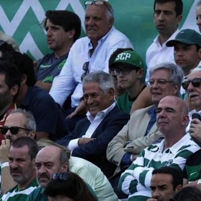 Luís Filipe Vieira alvo de insultos no Jamor