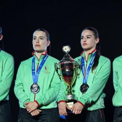 Seleção feminina conquista prata no kata por equipas no Europeu de karate
