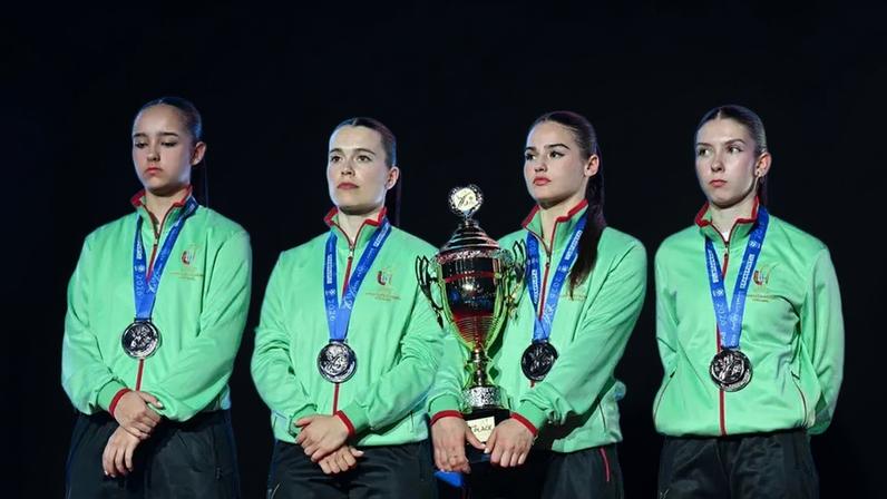 Seleção feminina conquista prata no kata por equipas no Europeu de karate