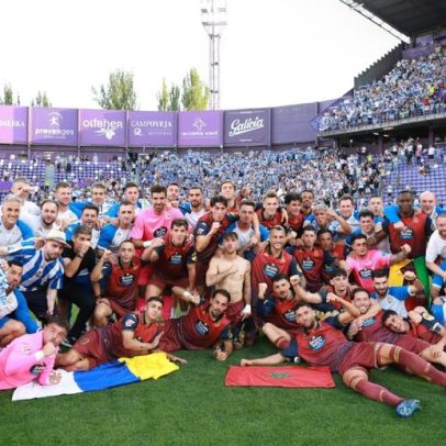 Deportivo volta à La Liga após subida à segunda divisão