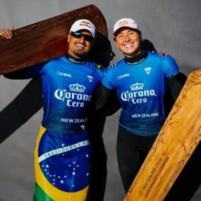 Carissa Moore e Italo Ferreira vencem em Raglan, Nova Zelândia