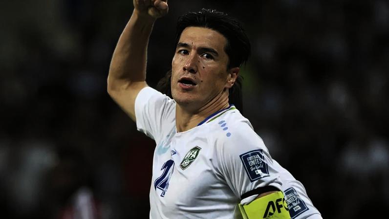 Shomurodov é o capitão do Uzbequistão