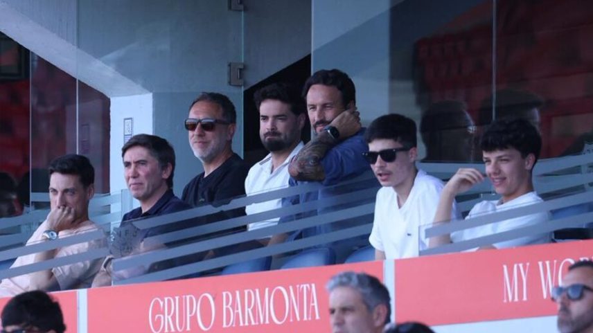 Estrutura sénior do Gil Vicente a assistir à final da Taça Revelação