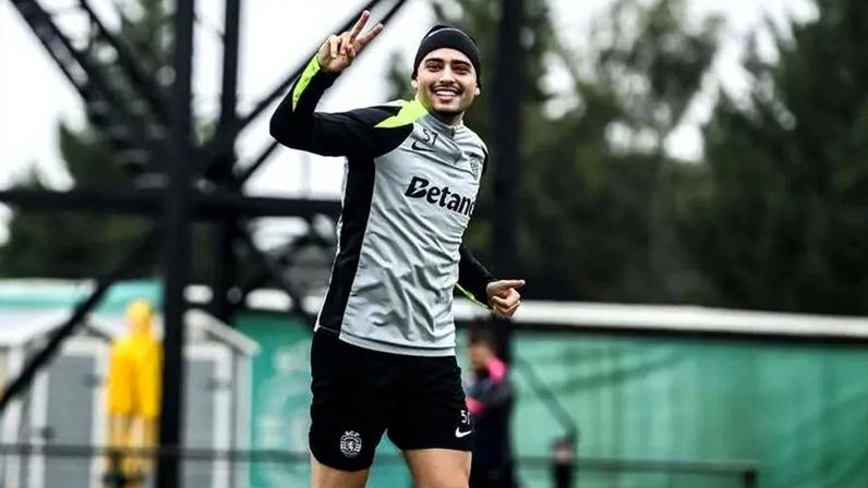 Lucas Dias despede-se do Sporting: atravessou o oceano para seguir o sonho