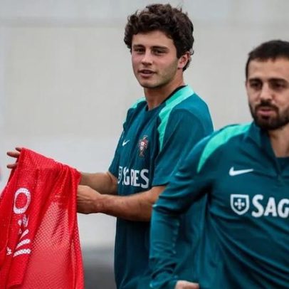Bernardo Silva e Rúben Dias tentaram levar João Neves para o City