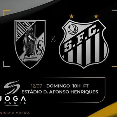 Vitória de Guimarães recebe o Santos em julho