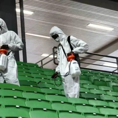 Panathinaikos desinfetou o pavilhão onde Olympiacos venceu a Euroliga