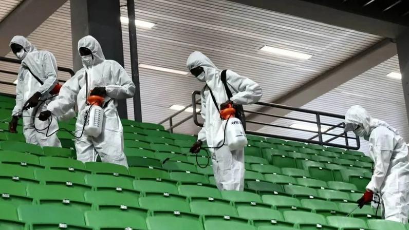 Panathinaikos desinfetou o pavilhão onde Olympiacos venceu a Euroliga