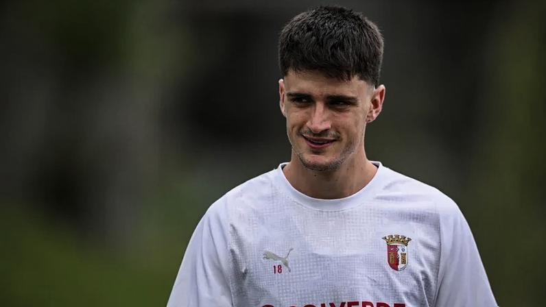 Pau Victor, avançado do Sp. Braga