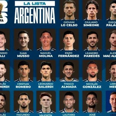 Argentina convoca Otamendi para Mundial 2026; Prestianni fica de fora