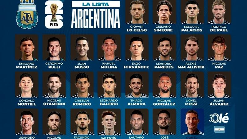 Argentina convoca Otamendi para Mundial 2026; Prestianni fica de fora