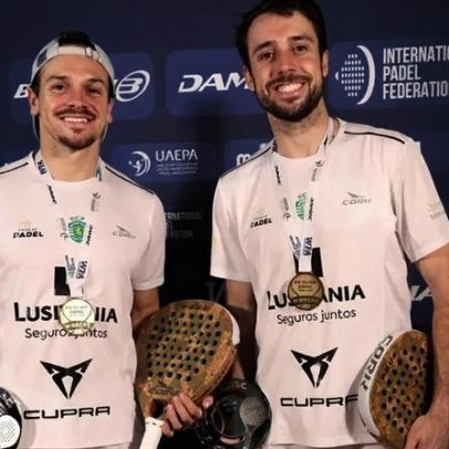 Irmãos Deus regressam a competir juntos e brilham no FIP Bronze Hello Padel