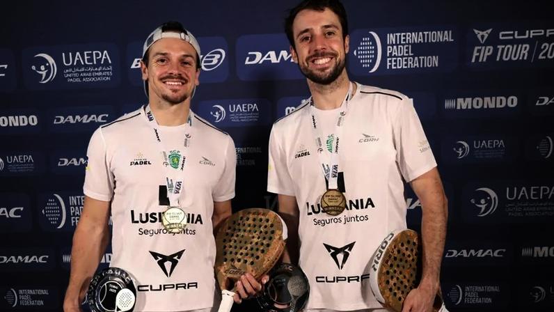 Irmãos Deus regressam a competir juntos e brilham no FIP Bronze Hello Padel