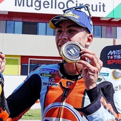 Raúl Fernández vence sprint no Grande Prémio de Itália de MotoGP