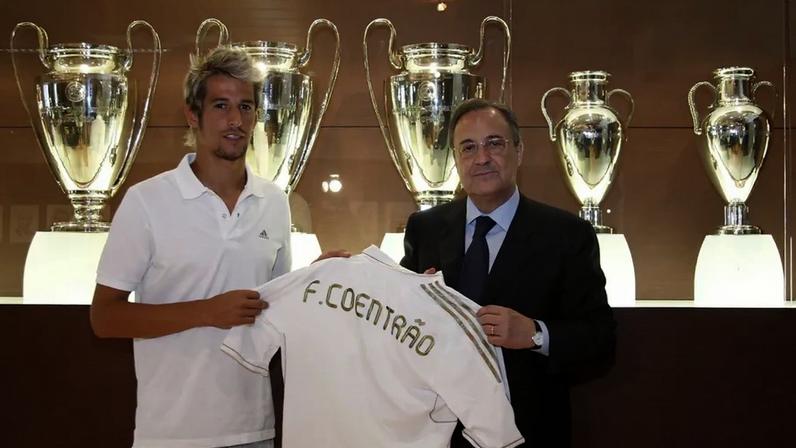 Fábio Coentrão apoia Florentino Pérez nas eleições do Real Madrid