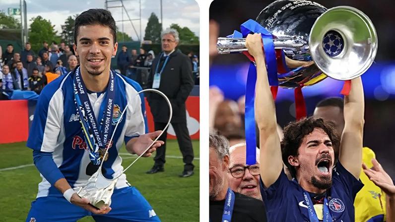 FC Porto felicita Vitinha pela Champions