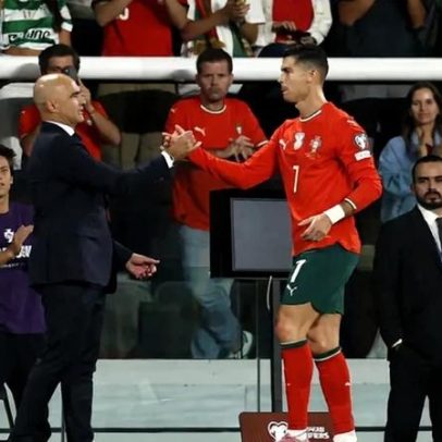 Roberto Martínez elogia Ronaldo: melhor eficácia à frente da baliza de sempre