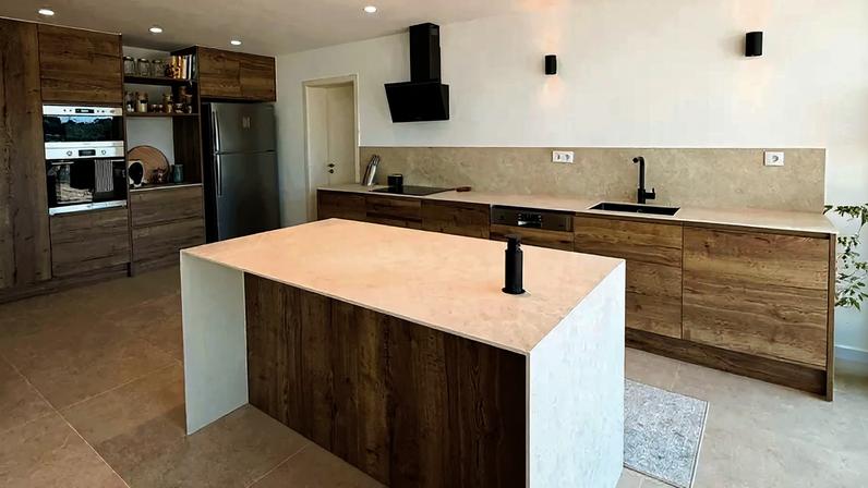Cozinha: antes e depois da remodelação fotografada