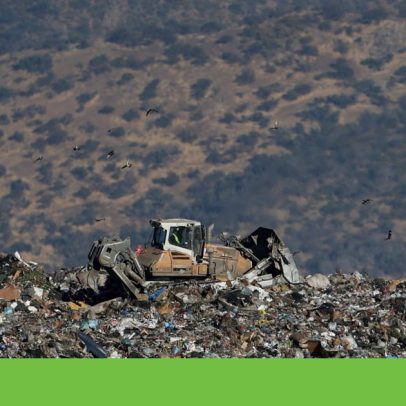 Aterro no Chile lidera lista mundial de emissores de metano