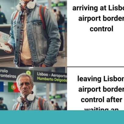 Ryanair satiriza aeroporto de Lisboa com meme sobre filas de controlo
