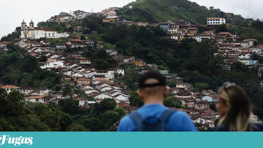 Em Ouro Preto, o Mirante do Morro São Sebastião, oferece uma visão completa e privilegiada de todo o centro histórico