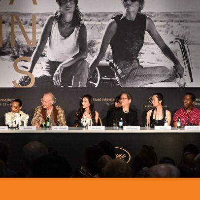 Beijo elétrico inaugura Cannes