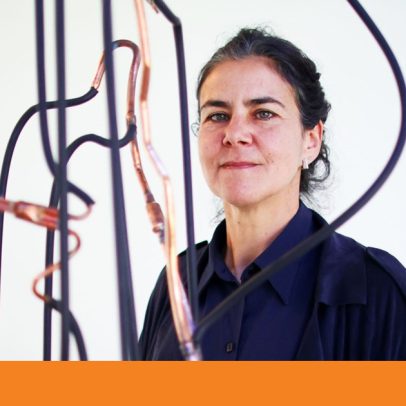 Criaturas de Mané Pacheco: hastes de veado, pêlos de vaca e peças industriais