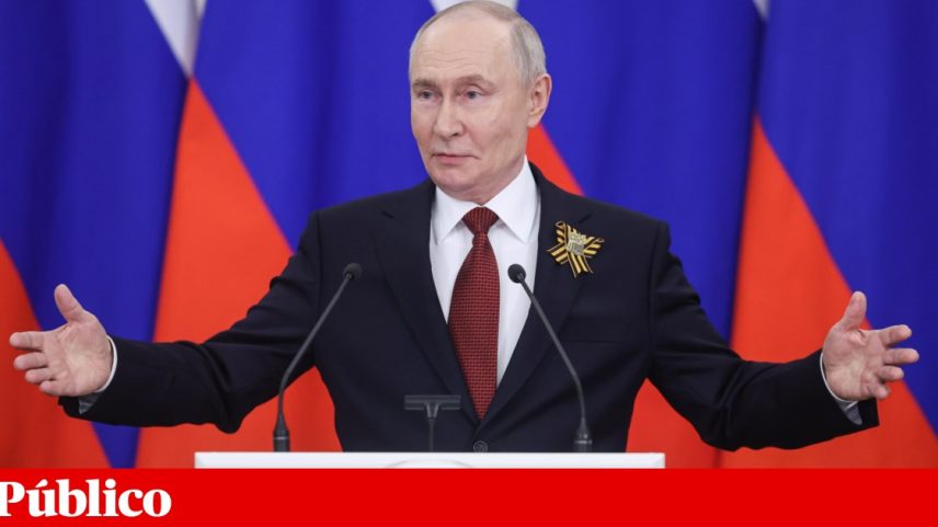 Putin afirma que guerra na Ucrânia está a chegar ao fim
