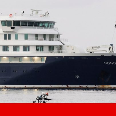 MV Hondius chega a Tenerife; operação de desembarque inicia brevemente