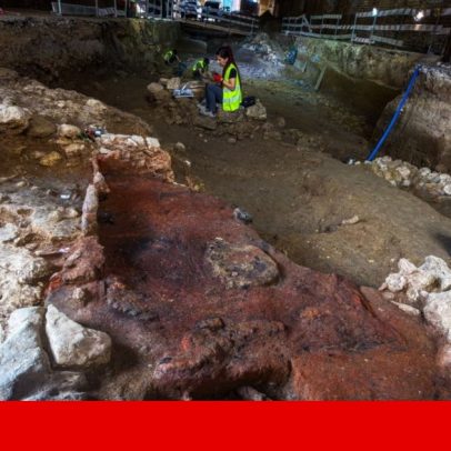 Vestígios romanos em Marvila: crematório e possível via identificados