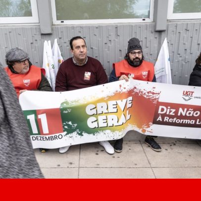 Frente Comum convoca setor público para greve contra pacote laboral