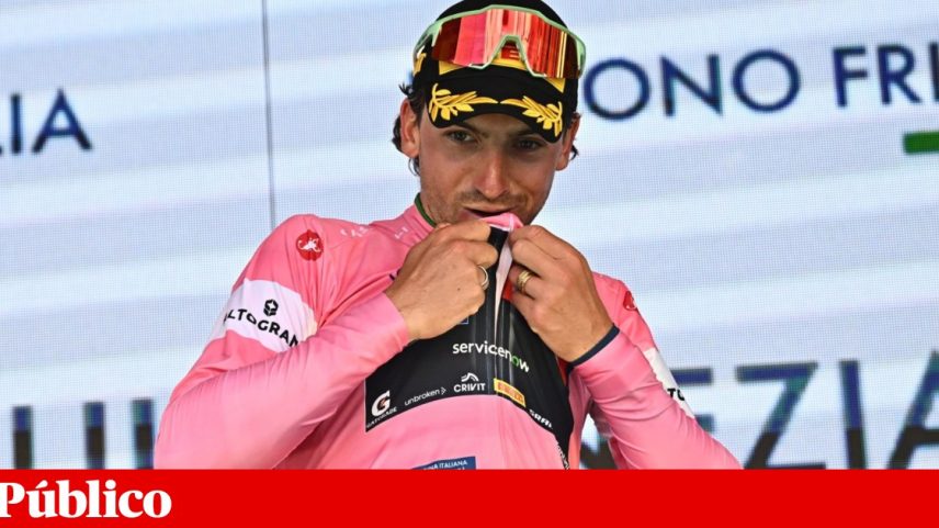 O italiano Giulio Ciccone é o novo líder da Volta a Itália