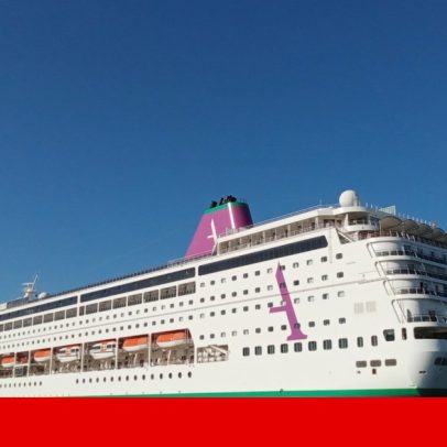 Mais de 1700 pessoas confinadas em cruzeiro por suspeita de gastroenterite
