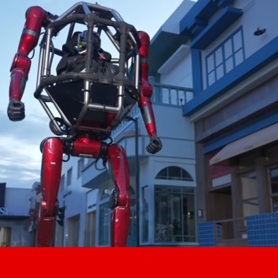 GD01, o exoesqueleto robótico que parece de ficção científica