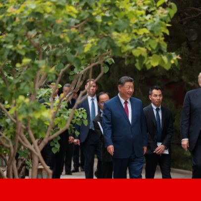 Trump deixa a China após conversas com Xi