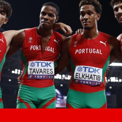 Portugal bate três recordes nacionais nos Mundiais de estafetas
