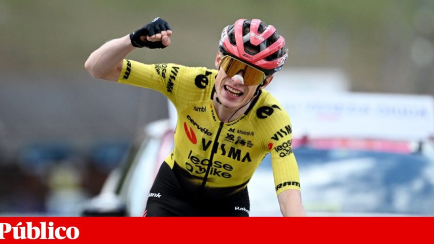 Jonas Vingegaard venceu a sétima etapa da Volta a Itália