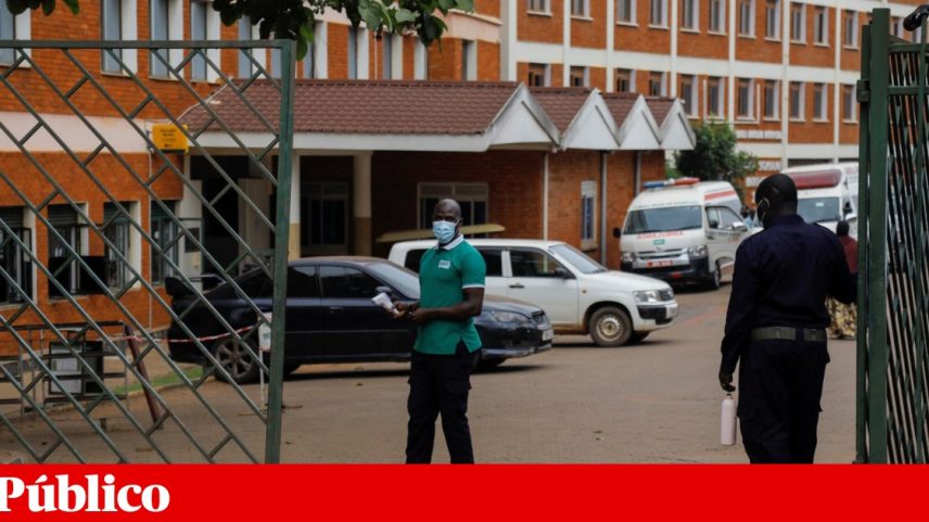 Hospital Kibuli, onde um homem da R.D. Congo morreu de ébola