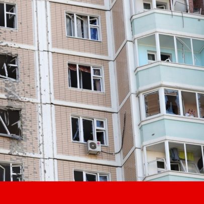 Ataques ucranianos na região de Moscovo provocam três mortos