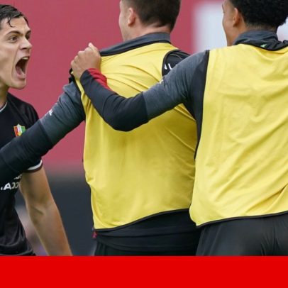 Lekovic chega, vê o jogo e empata