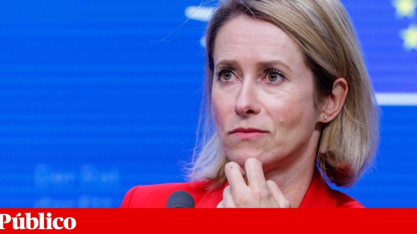 Kaja Kallas, alta representante para a Política Externa e de Segurança da UE
