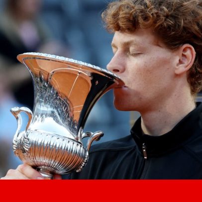 Sinner completa em Itália a coleção de Masters 1000