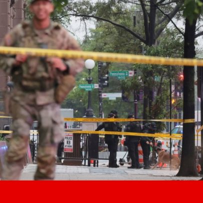 Polícia cerca perímetros da Casa Branca após tiroteio
