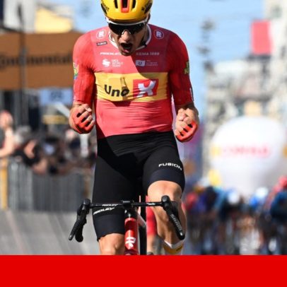 Dia inesquecível para Fredrik Dversnes e a Uno-X no Giro