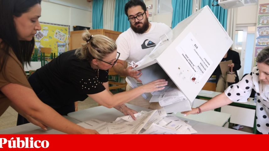 A contagem dos votos em Chipre