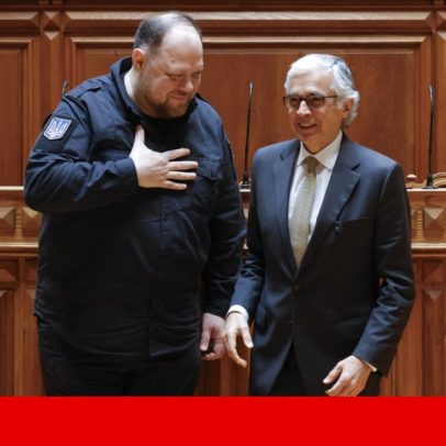 Portugal e Ucrânia, baluartes da Europa, diz presidente ucraniano
