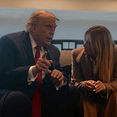 Trump diz que Meloni implorou tirar foto; primeira-ministra responde