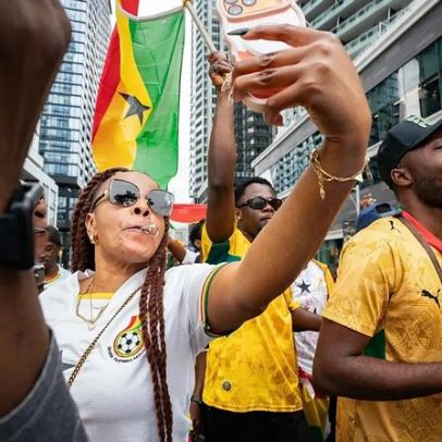 Toronto celebra vitória tardia do Gana sobre o Panamá no Mundial