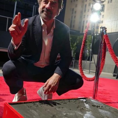 Javier Bardem junta-se às lendas de Hollywood numa cerimónia histórica