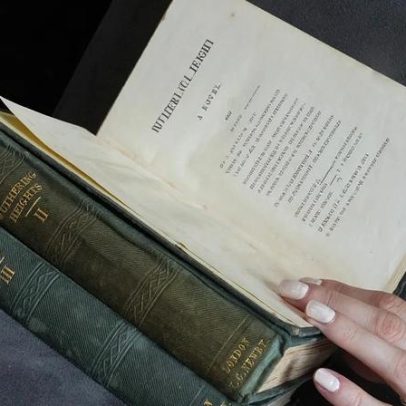 Rara edição original de Wuthering Heights com erros ortográficos vai a leilão